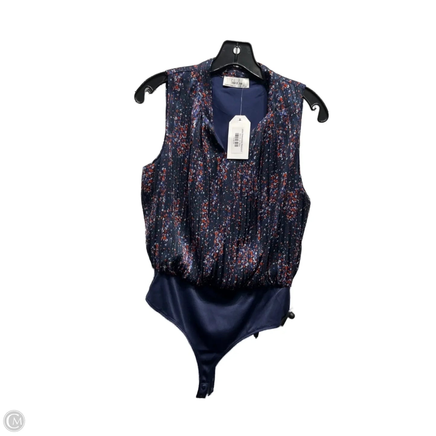 Bodysuit By Sadie & Sage In Blue & Red, Size: S