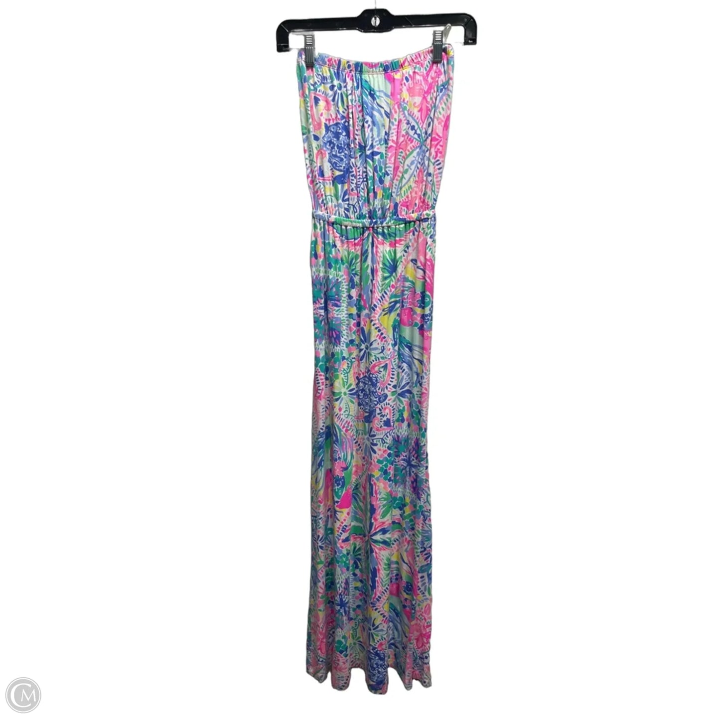 Dress Designer By Lilly Pulitzer In Blue & Pink, Size: Xxs
