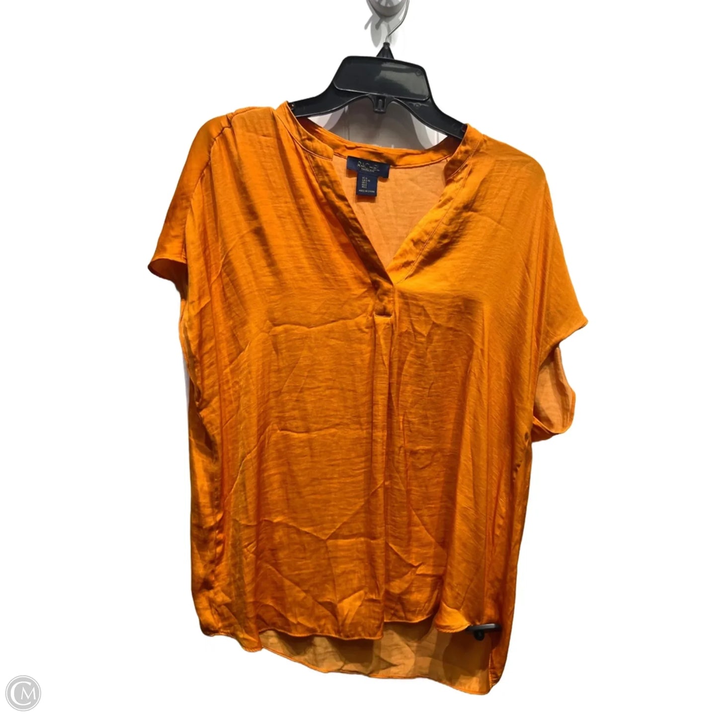 Top Short Sleeve By Rachel Roy In Orange, Size: L