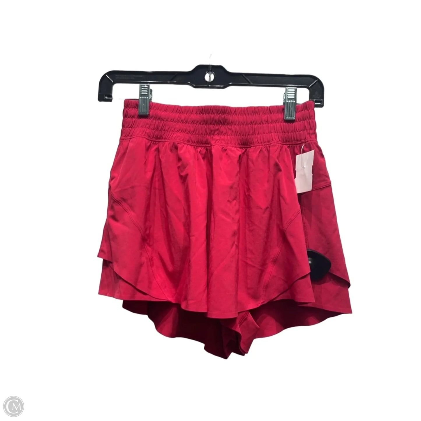 Athletic Shorts By Lululemon In Pink, Size: Xs