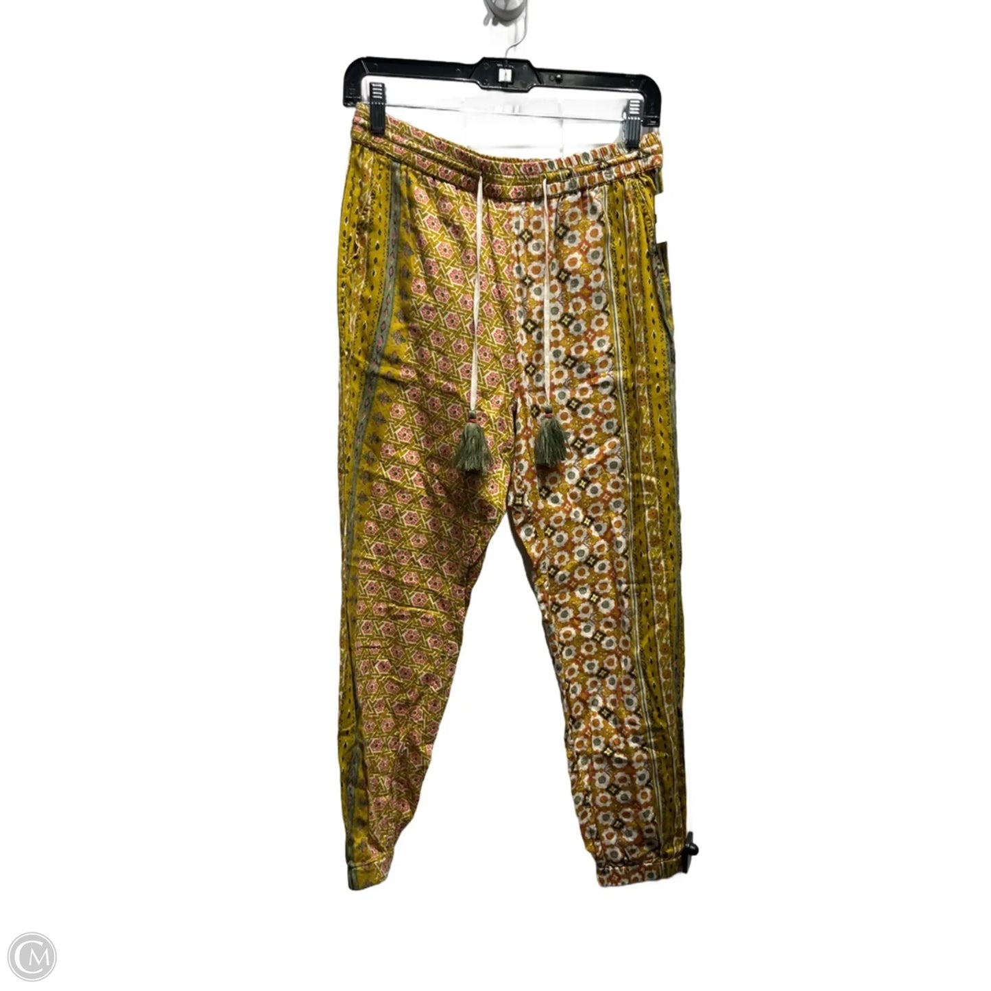 Pants Joggers By Sundance In Yellow, Size: Xs