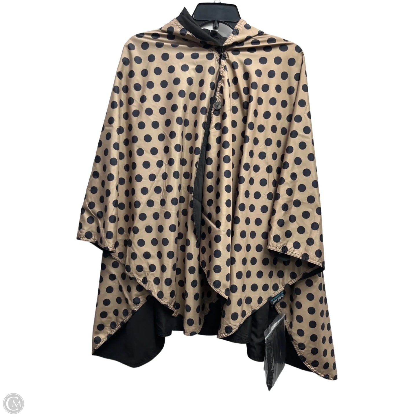 Poncho By Clothes Mentor In Animal Print, Size: Osfm