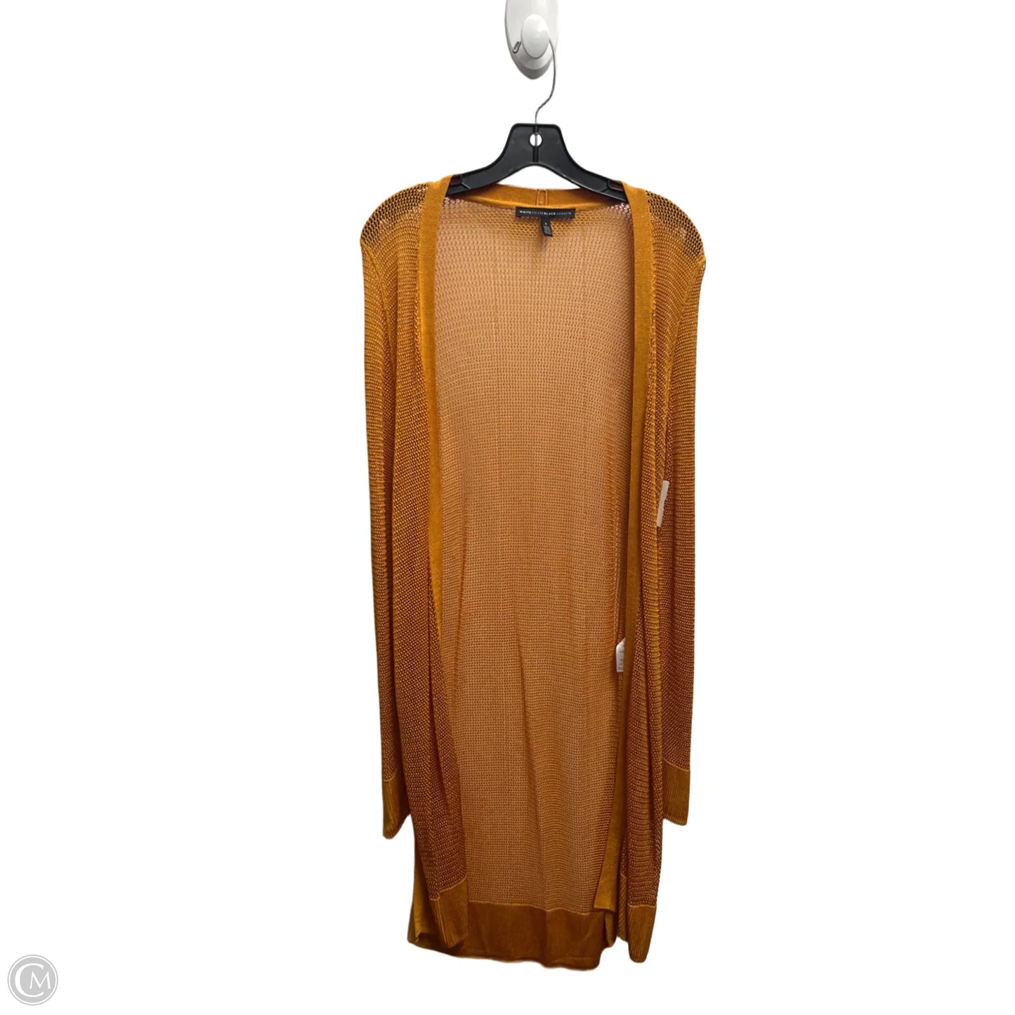 Sweater Cardigan By White House Black Market In Yellow, Size: S