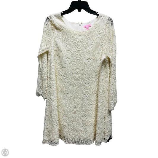 Dress Designer By Lilly Pulitzer In Cream, Size: S