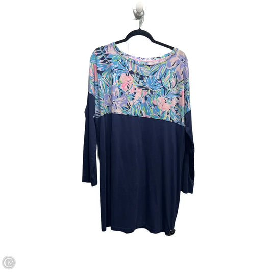 Dress Designer By Lilly Pulitzer In Blue, Size: Xl