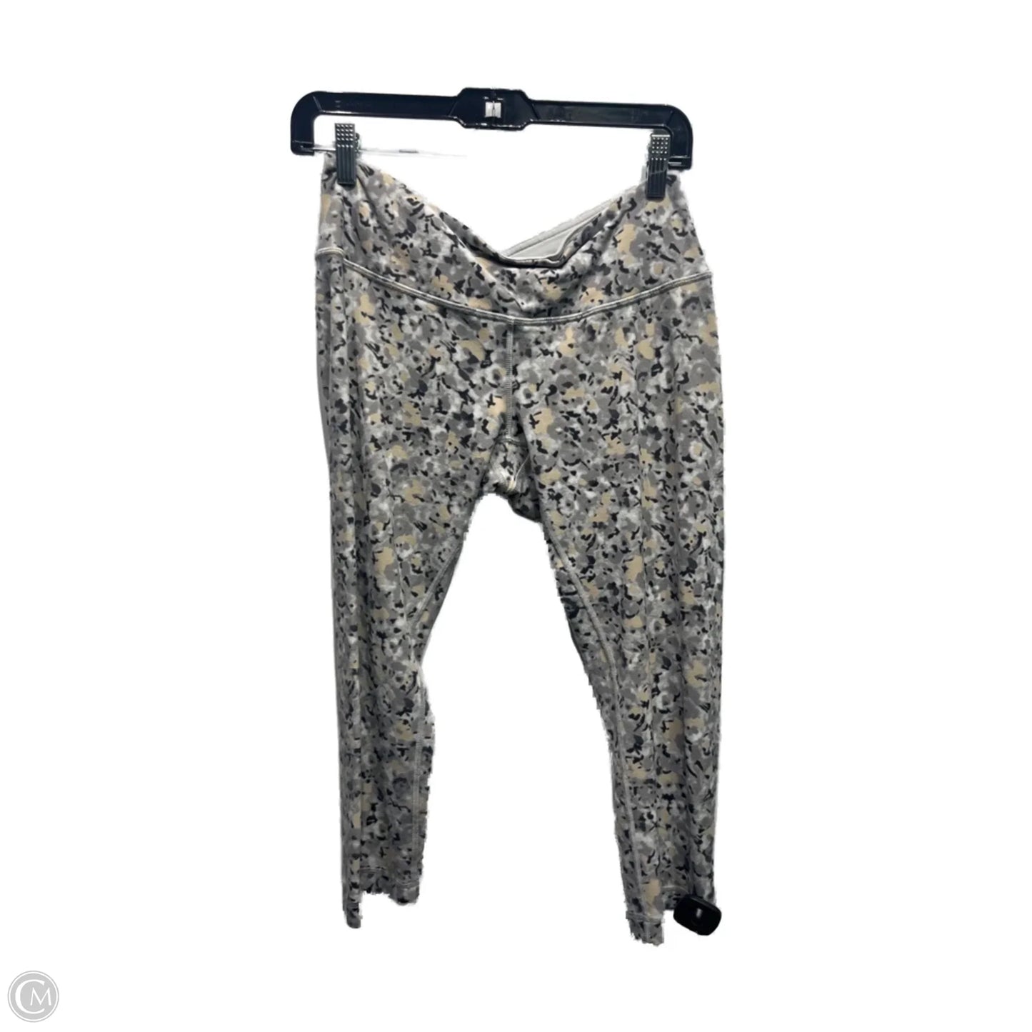 Athletic Capris By Lululemon In Grey, Size: 8