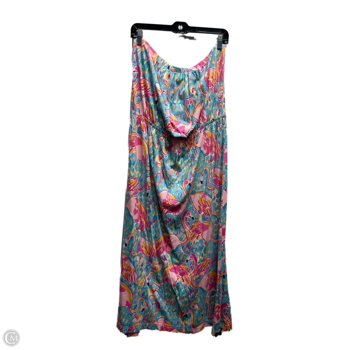 Dress Designer By Lilly Pulitzer In Blue & Pink, Size: Xl