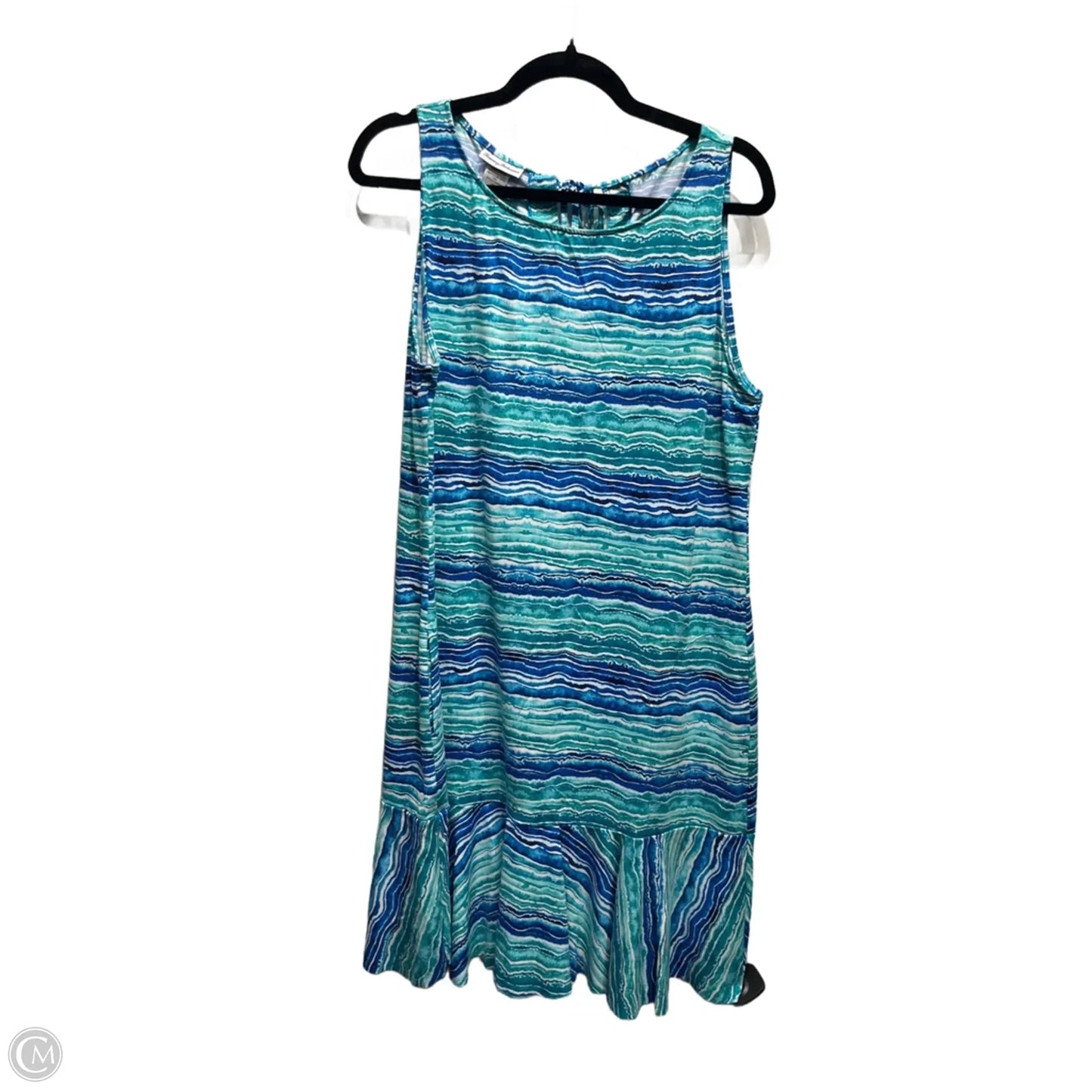 Dress Casual Short By Tommy Bahama In Blue & Green, Size: Xl