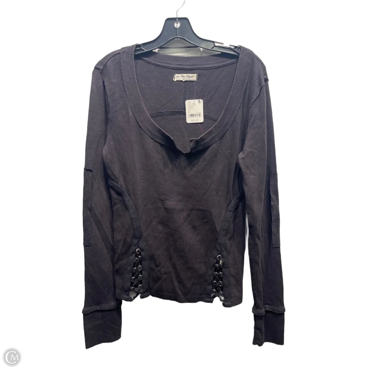 Top Long Sleeve By We The Free In Black, Size: M