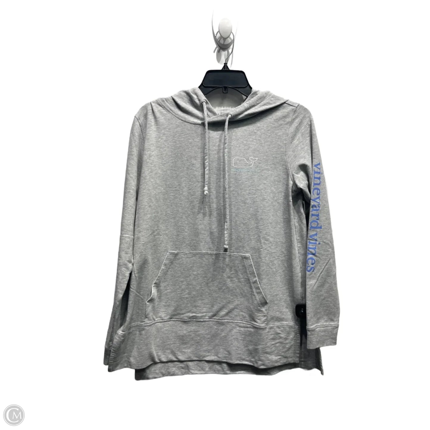 Top Long Sleeve By Vineyard Vines In Grey, Size: Xs