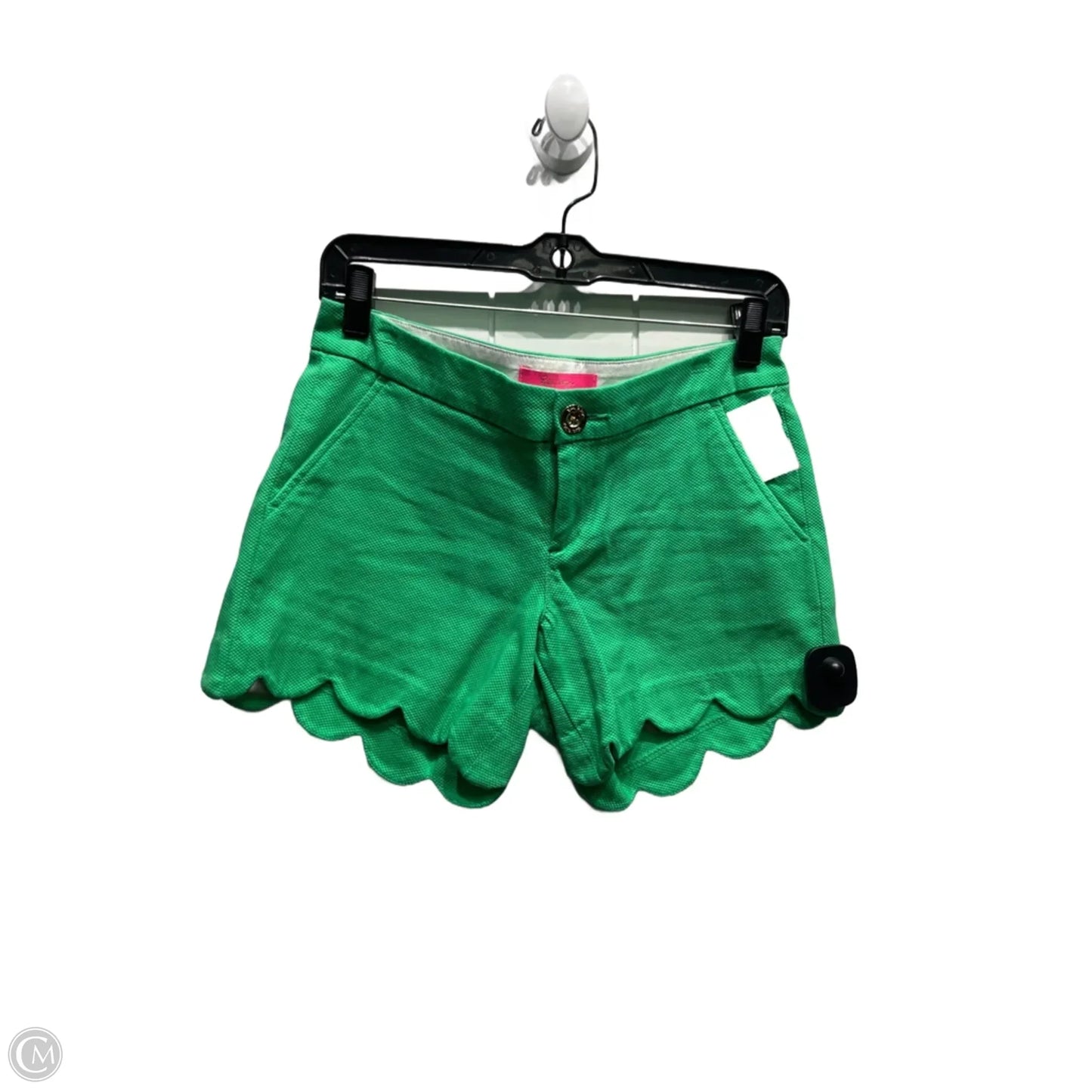 Shorts Designer By Lilly Pulitzer In Green, Size: 0