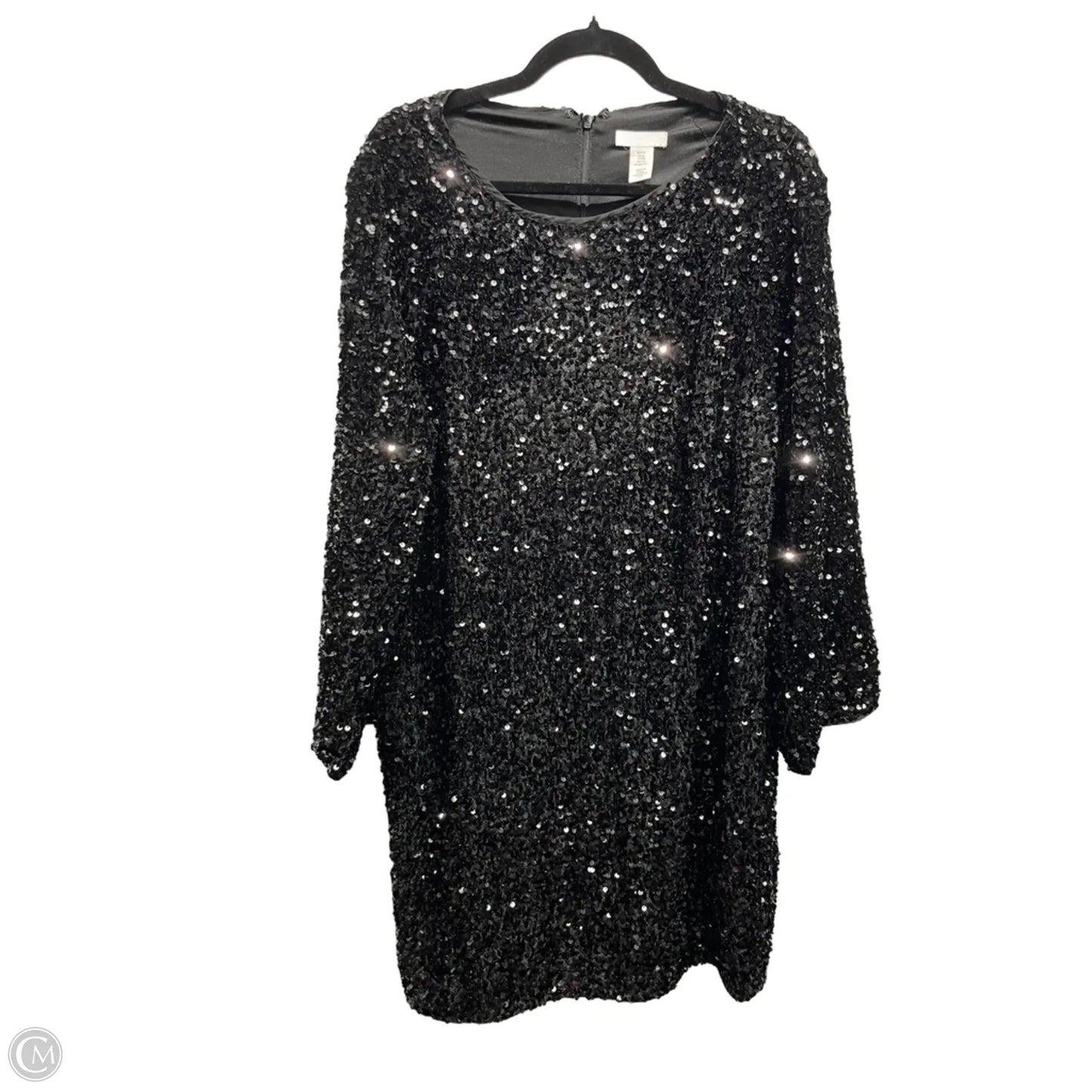 Dress Party Short By H&m In Black, Size: Xl