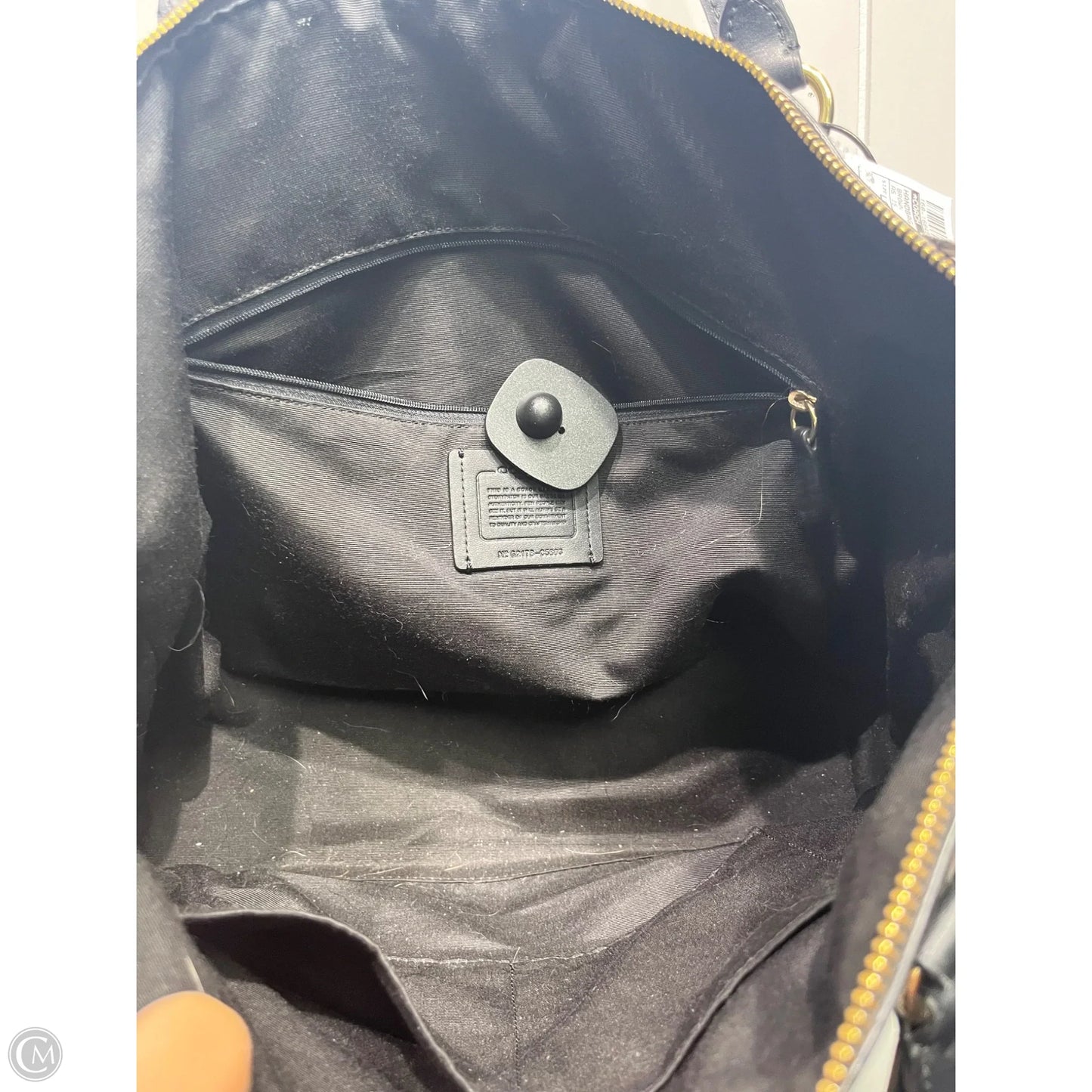 Handbag Designer By Coach, Size: Large