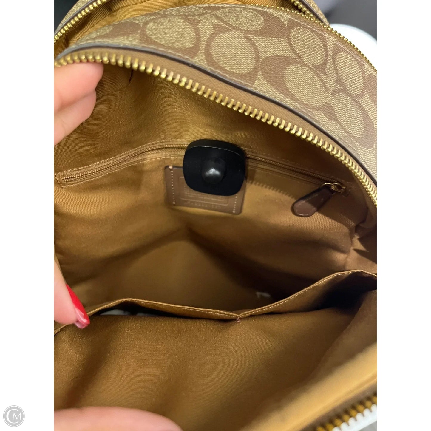 Backpack Designer By Coach, Size: Medium