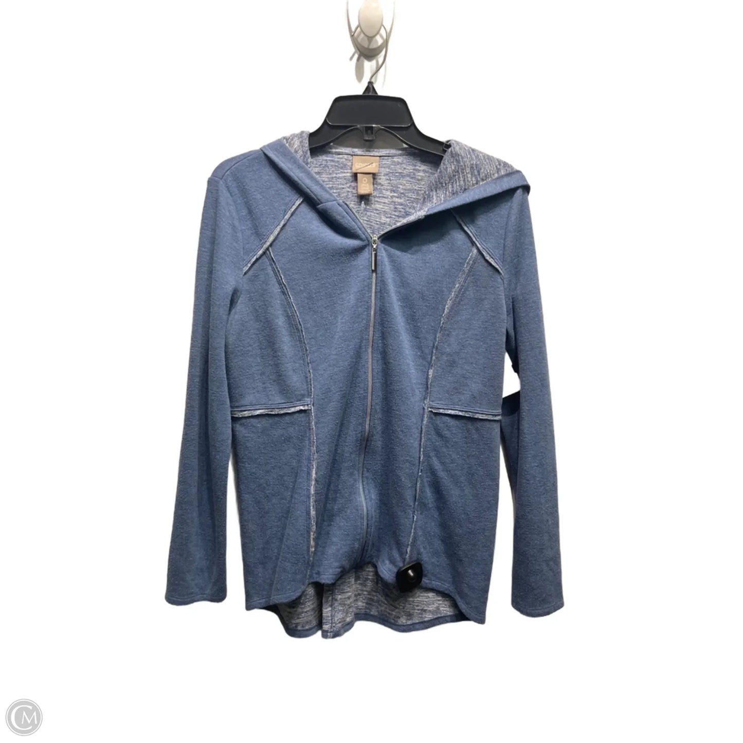 Jacket Other By Chicos In Blue, Size: S