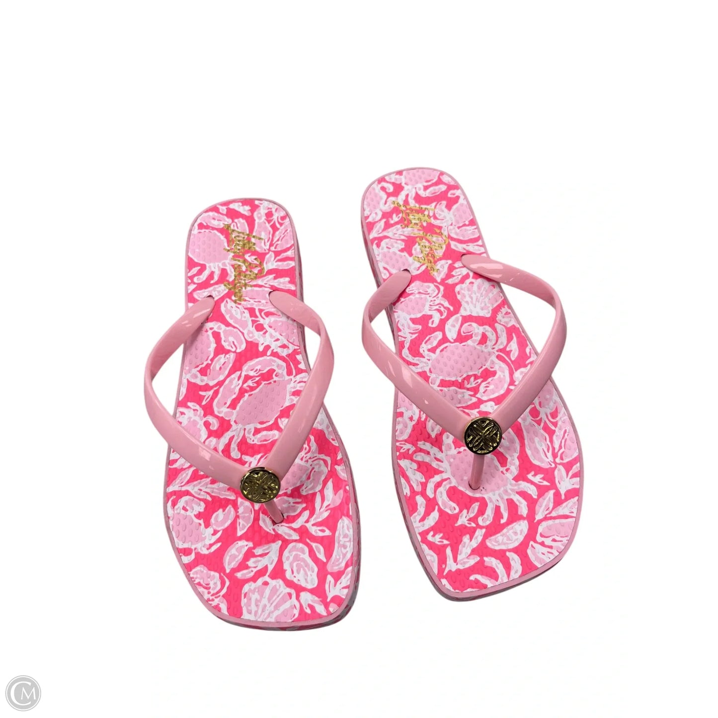 Sandals Designer By Lilly Pulitzer In Pink, Size: 11
