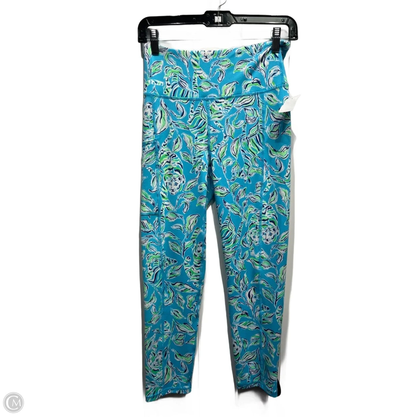 Pants Designer By Lilly Pulitzer In Blue & Green, Size: S