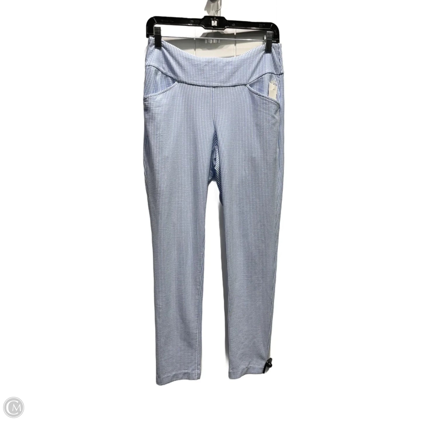 Pants Designer By Lilly Pulitzer In Blue & White, Size: M