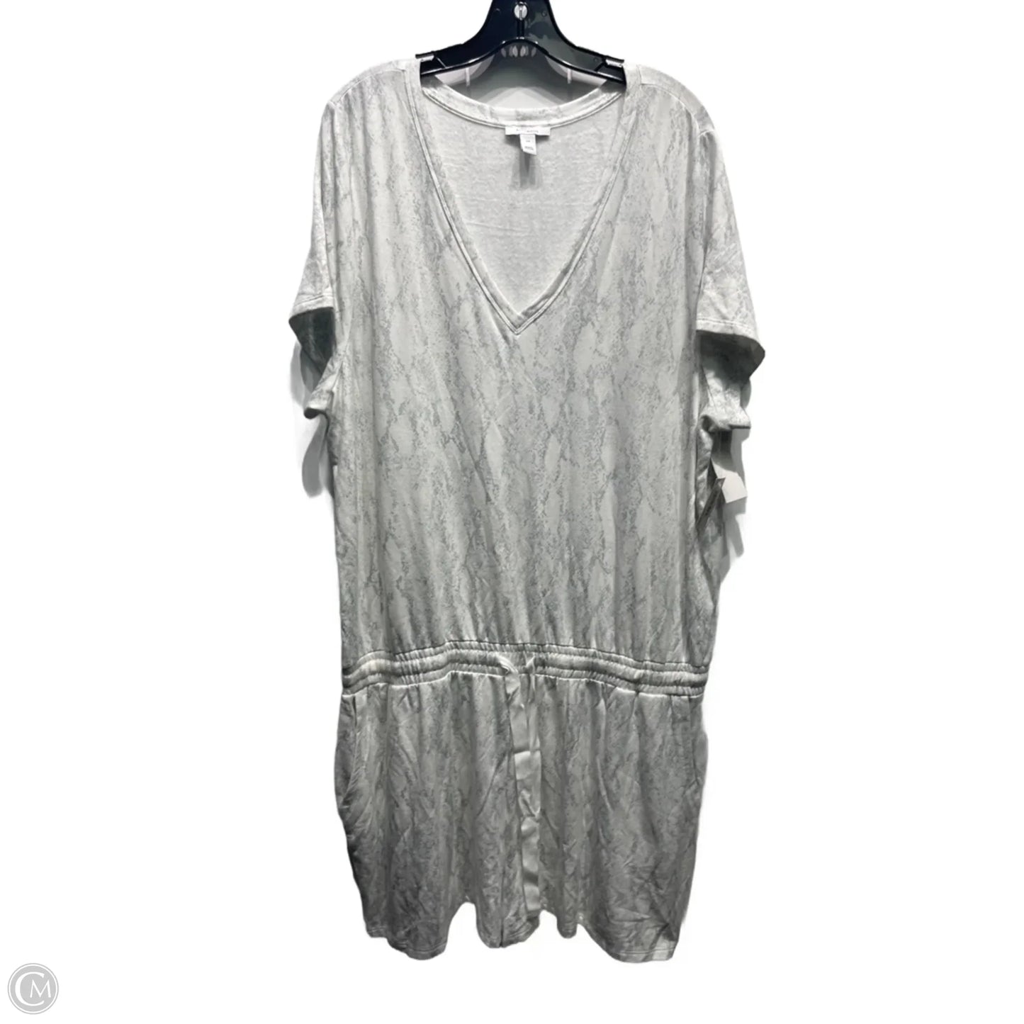 Romper By Daily Ritual In Grey, Size: Xxl