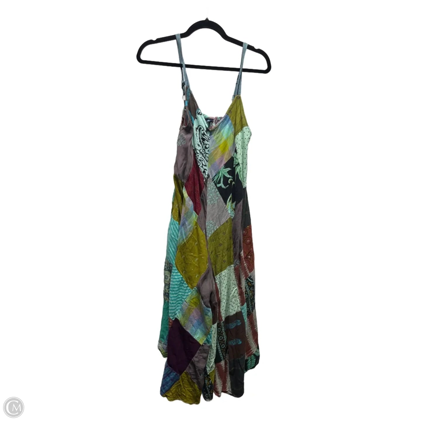 Jumpsuit By ADVANCE In Blue & Green, Size: Osfm