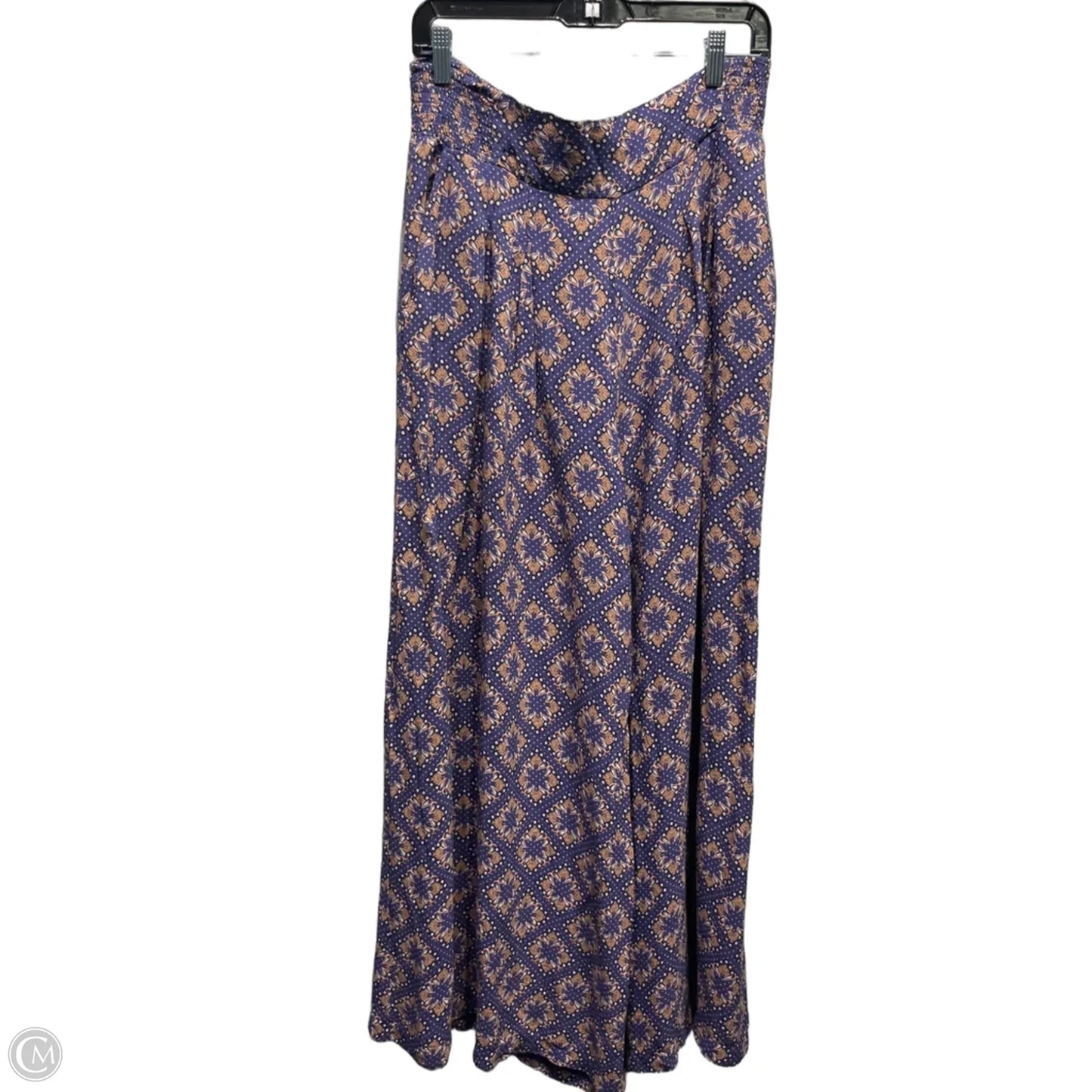 Pants Wide Leg By Maeve In Purple & Tan, Size: 14