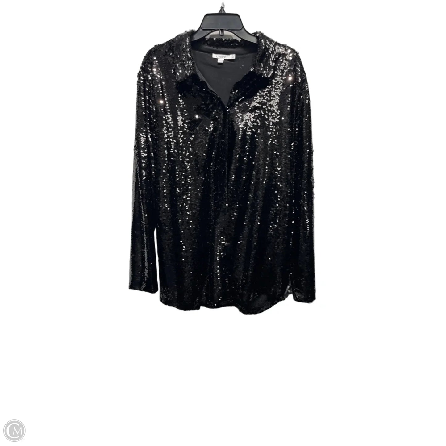 Blazer By Chicos In Black, Size: Xxl