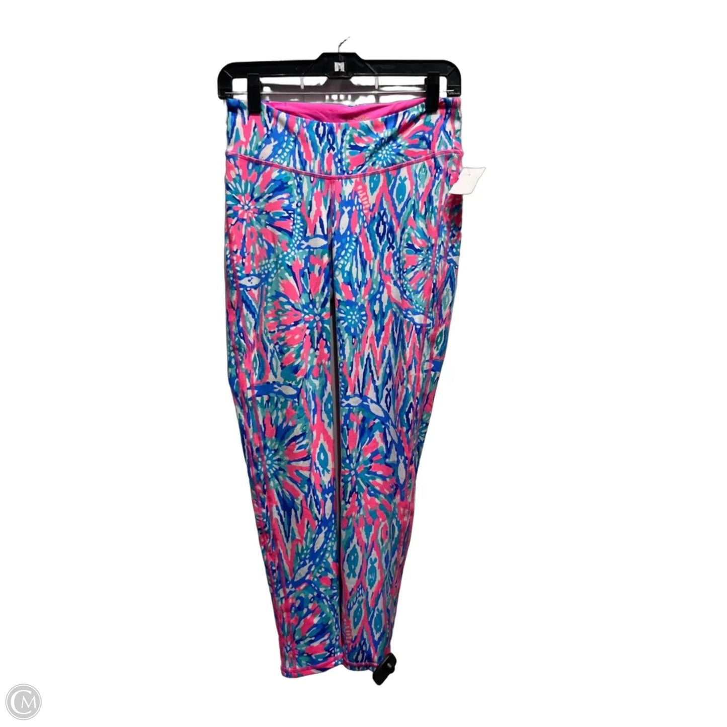 Pants Designer By Lilly Pulitzer In Blue & Pink, Size: S