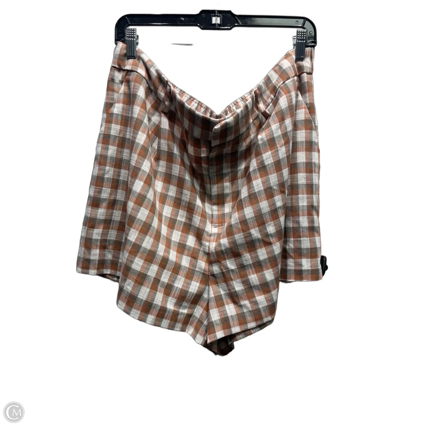 Shorts By Nine West In Plaid Pattern, Size: 1x