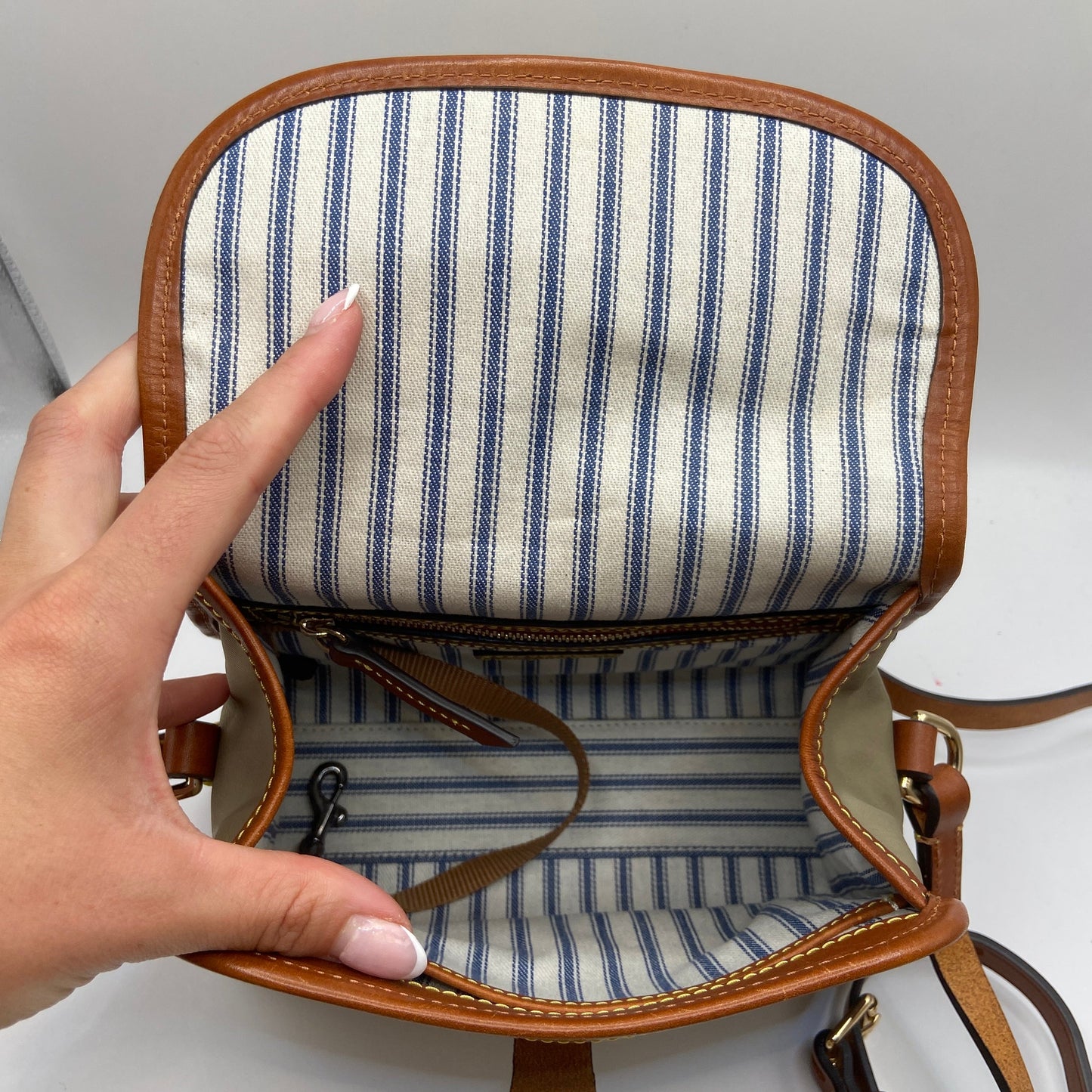 Crossbody Designer By Dooney And Bourke, Size: Small