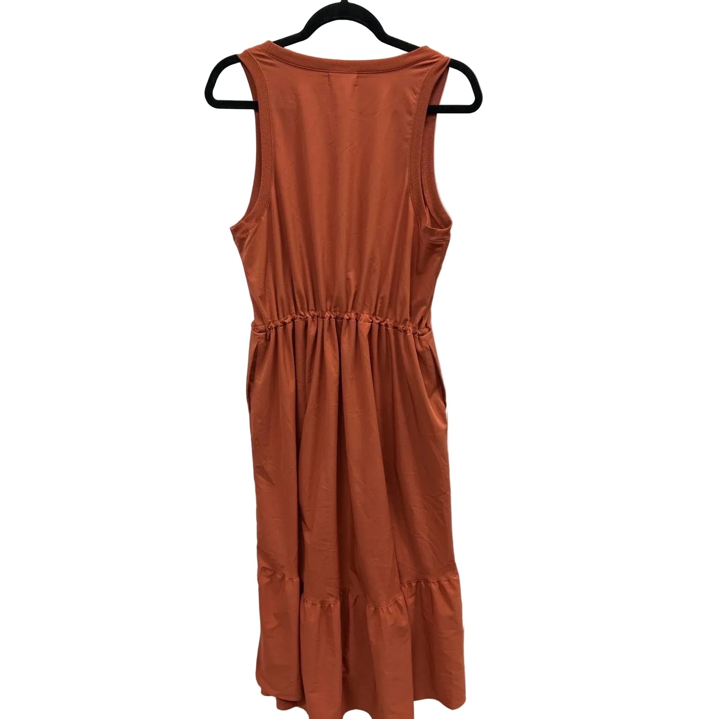 Dress Casual Maxi By Maurices In Orange, Size: Xl
