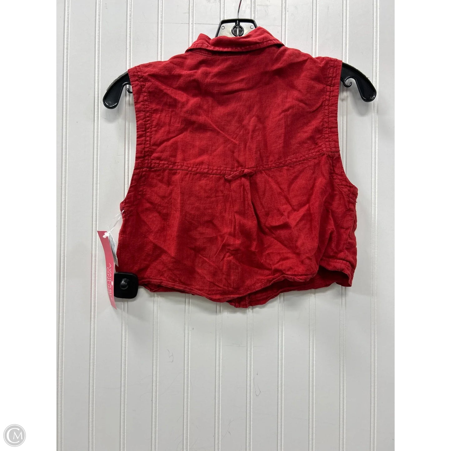 Top Sleeveless By Pilcro In Red, Size: Xs