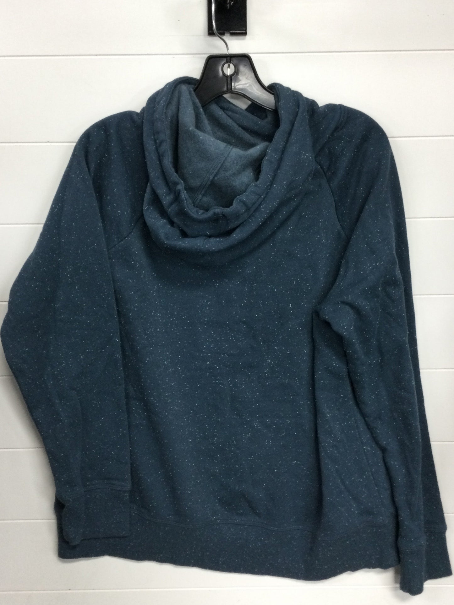 Sweatshirt Hoodie By Under Armour In Teal, Size:L