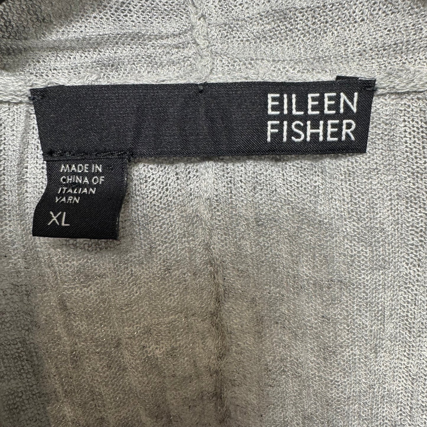 Sweater By Eileen Fisher In Grey, Size: Xl