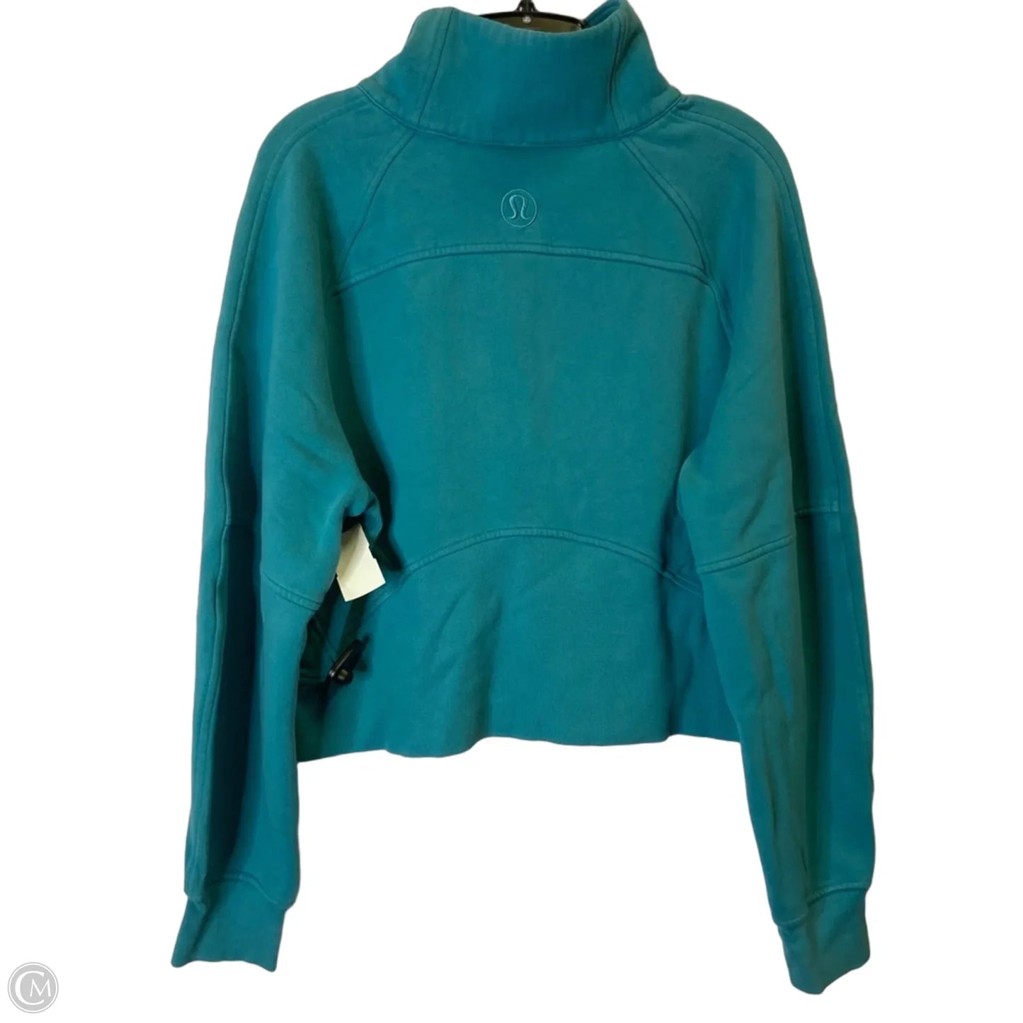 Athletic Sweatshirt Collar By Lululemon In Blue, Size: M
