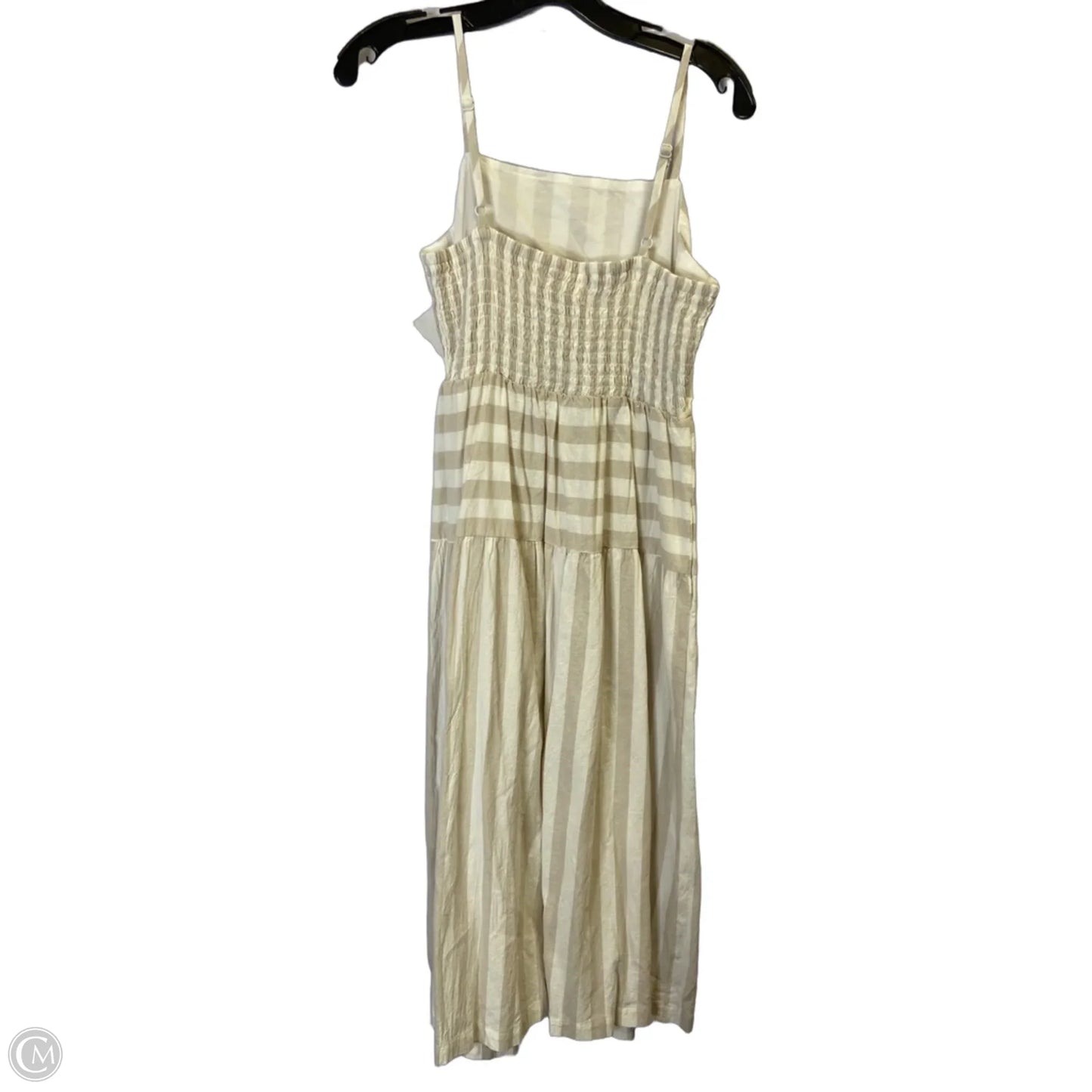 Dress Casual Midi By Universal Thread In Cream, Size: S