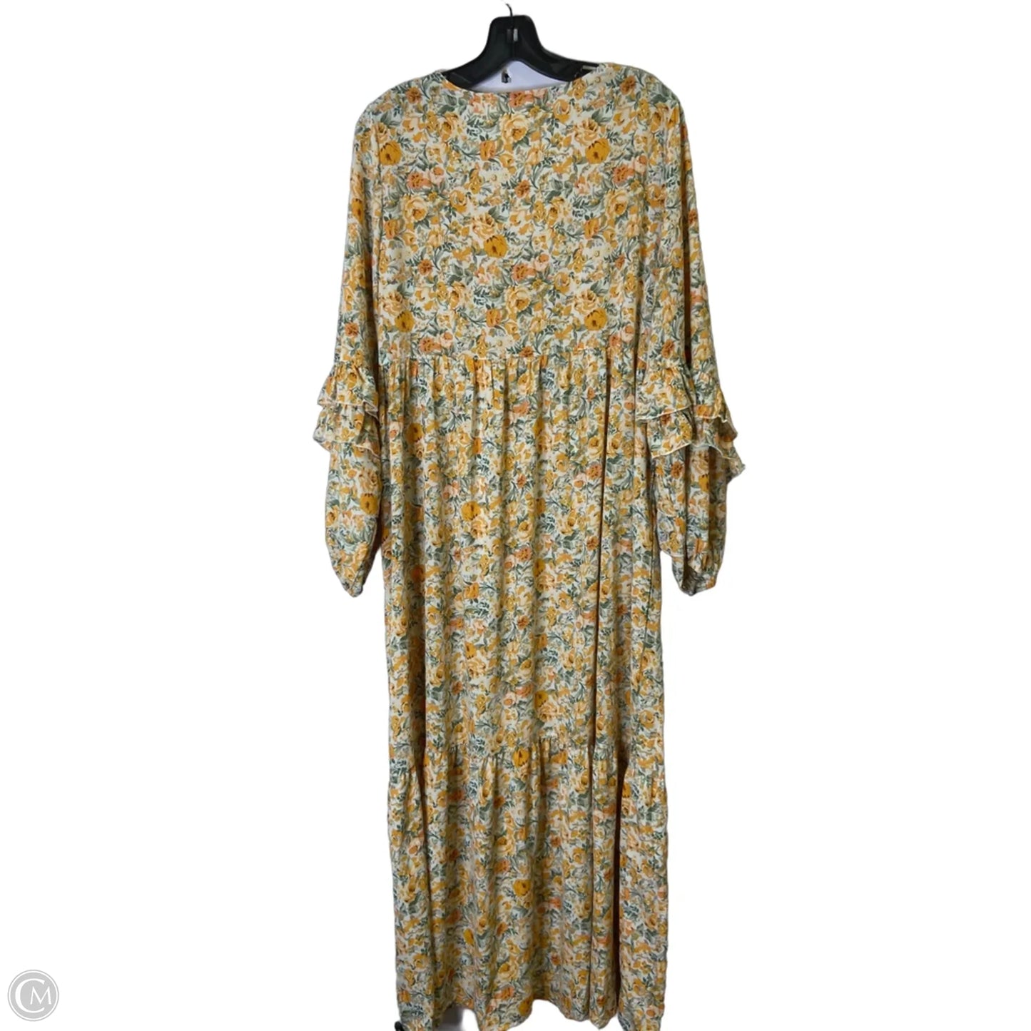 Dress Casual Maxi By Shein In Floral Print, Size: L