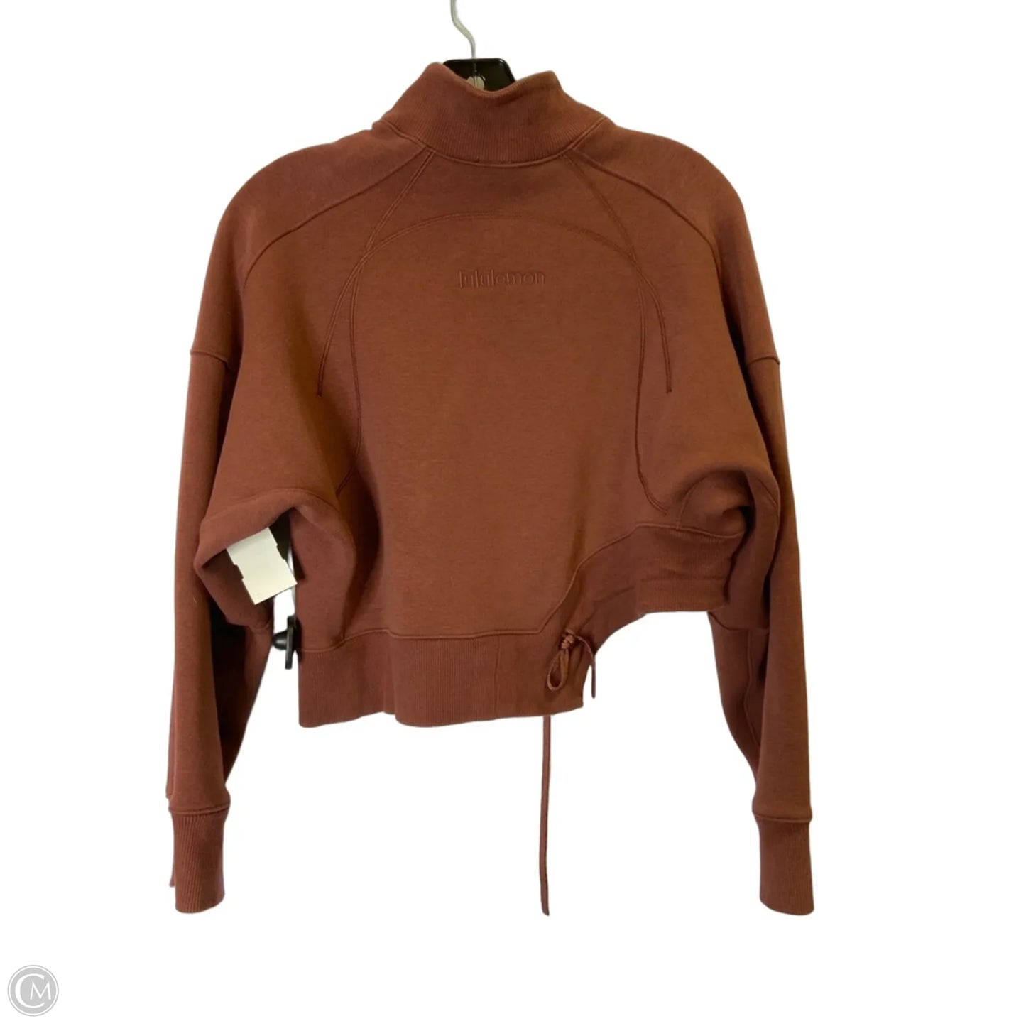 Athletic Sweatshirt Crewneck By Lululemon In Red, Size: Xs