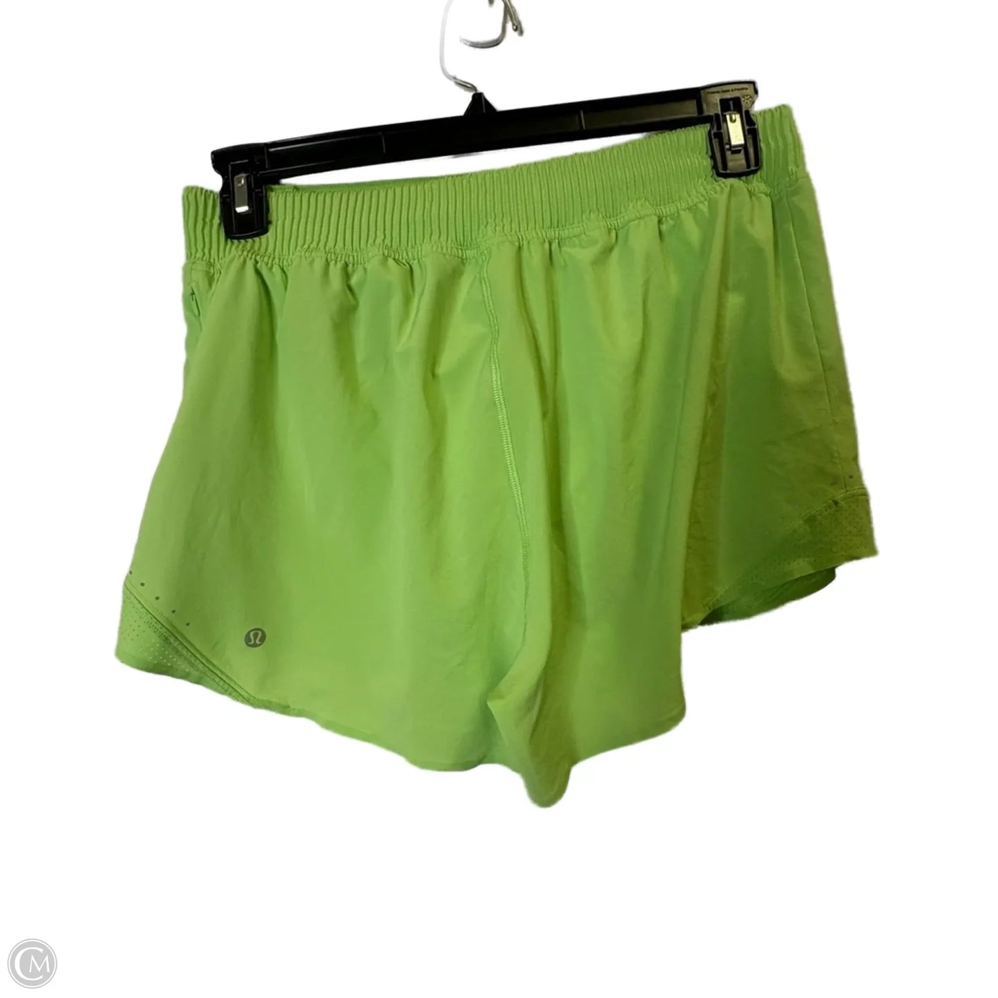 Athletic Shorts By Lululemon In Green, Size: 10