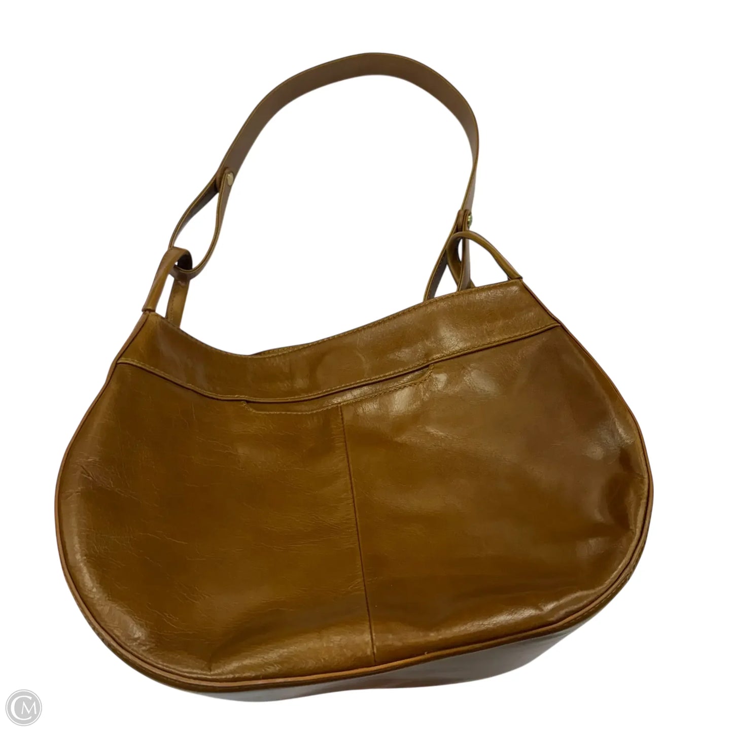 Handbag Leather By Hobo Intl, Size: Medium