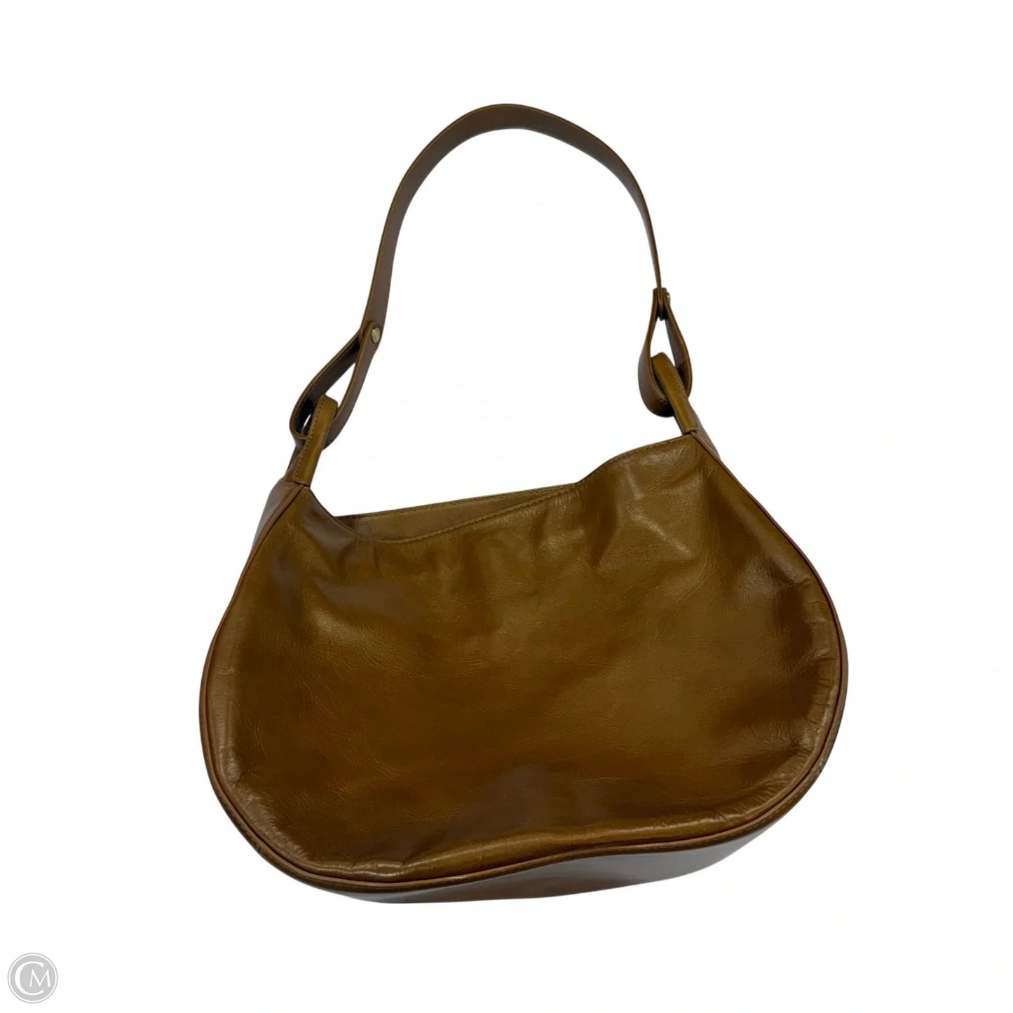 Handbag Leather By Hobo Intl, Size: Medium