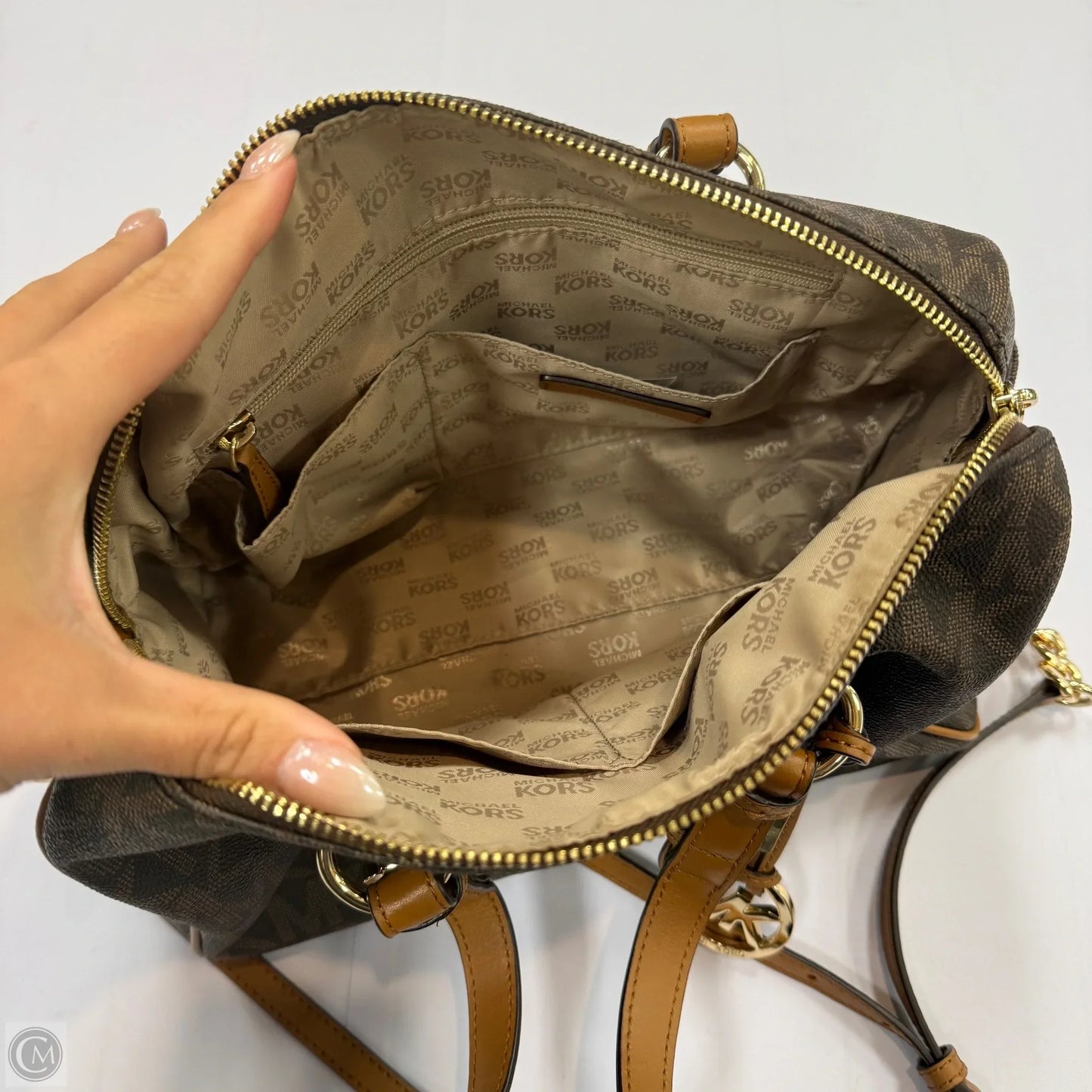 Handbag Designer By Michael By Michael Kors, Size: Medium