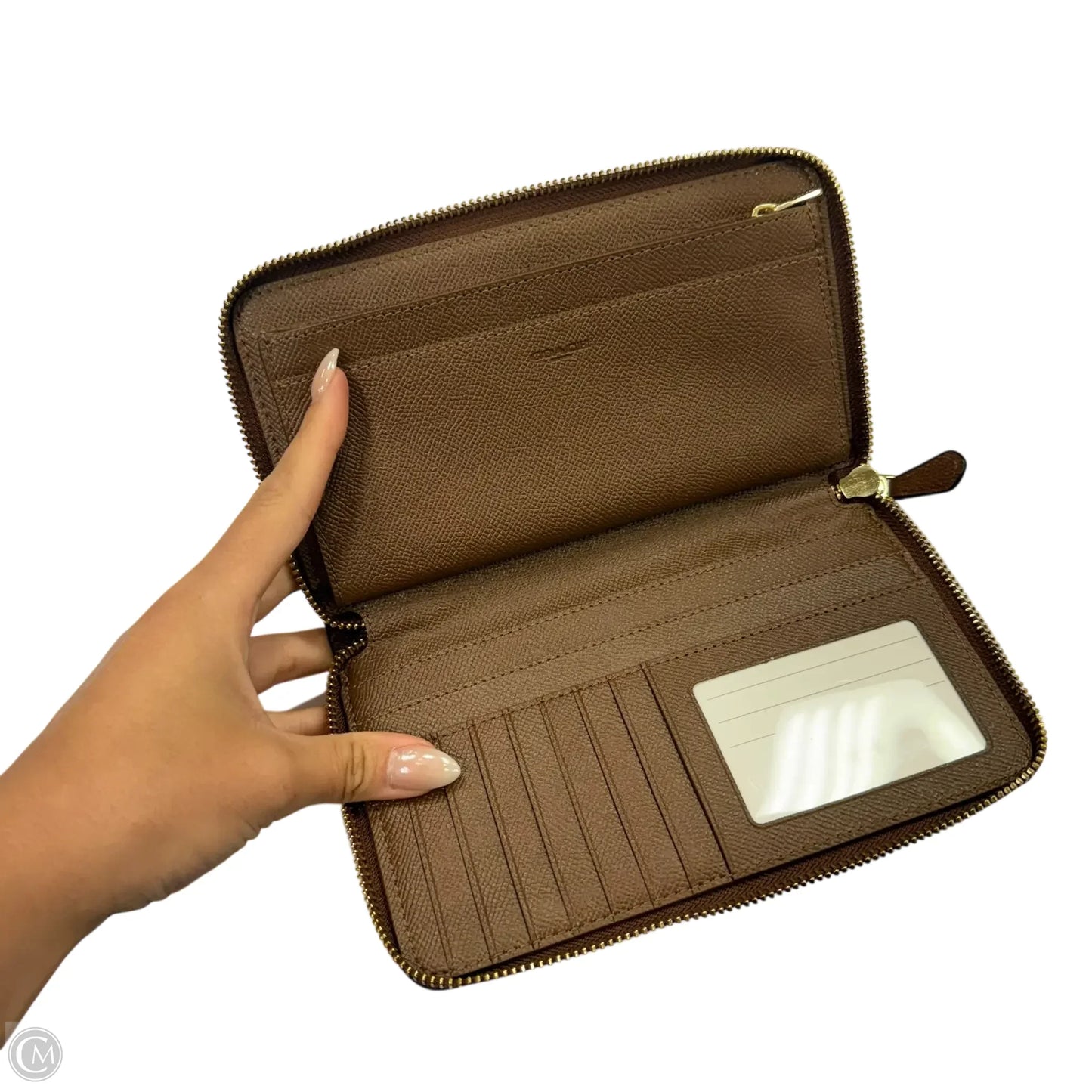 Wallet Designer By Coach, Size: Large