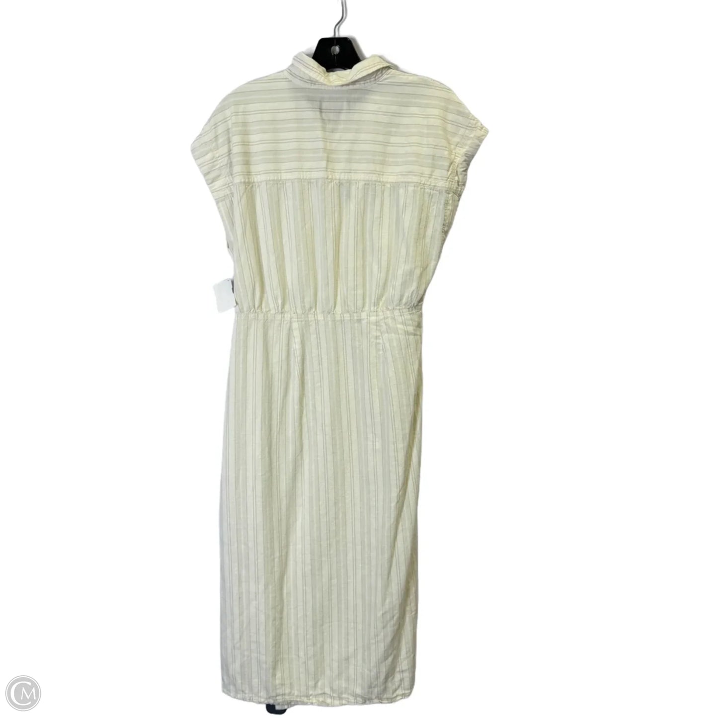 Dress Casual Midi By Universal Thread In Cream, Size: S