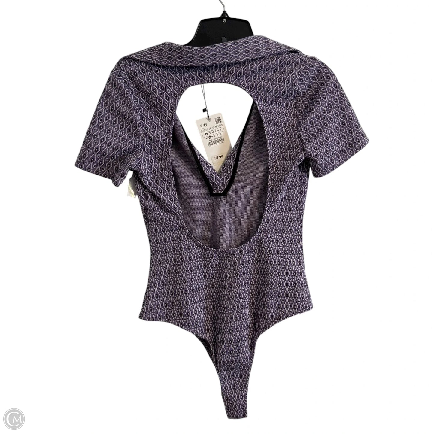 Bodysuit By Zara In Purple, Size: S
