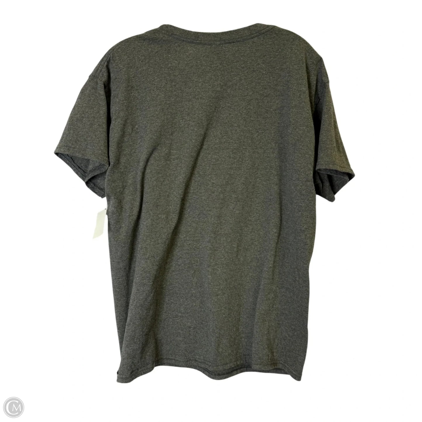 Top Short Sleeve Basic By Hanes In Grey, Size: M