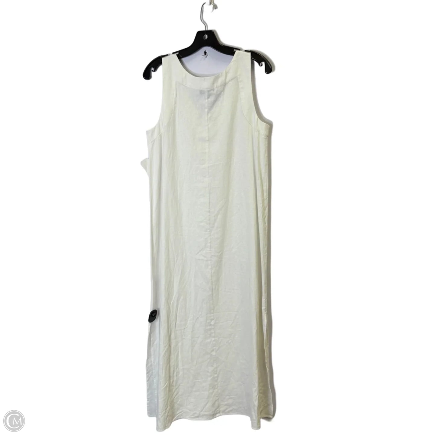 Dress Casual Maxi By Dkny In Ivory, Size: S