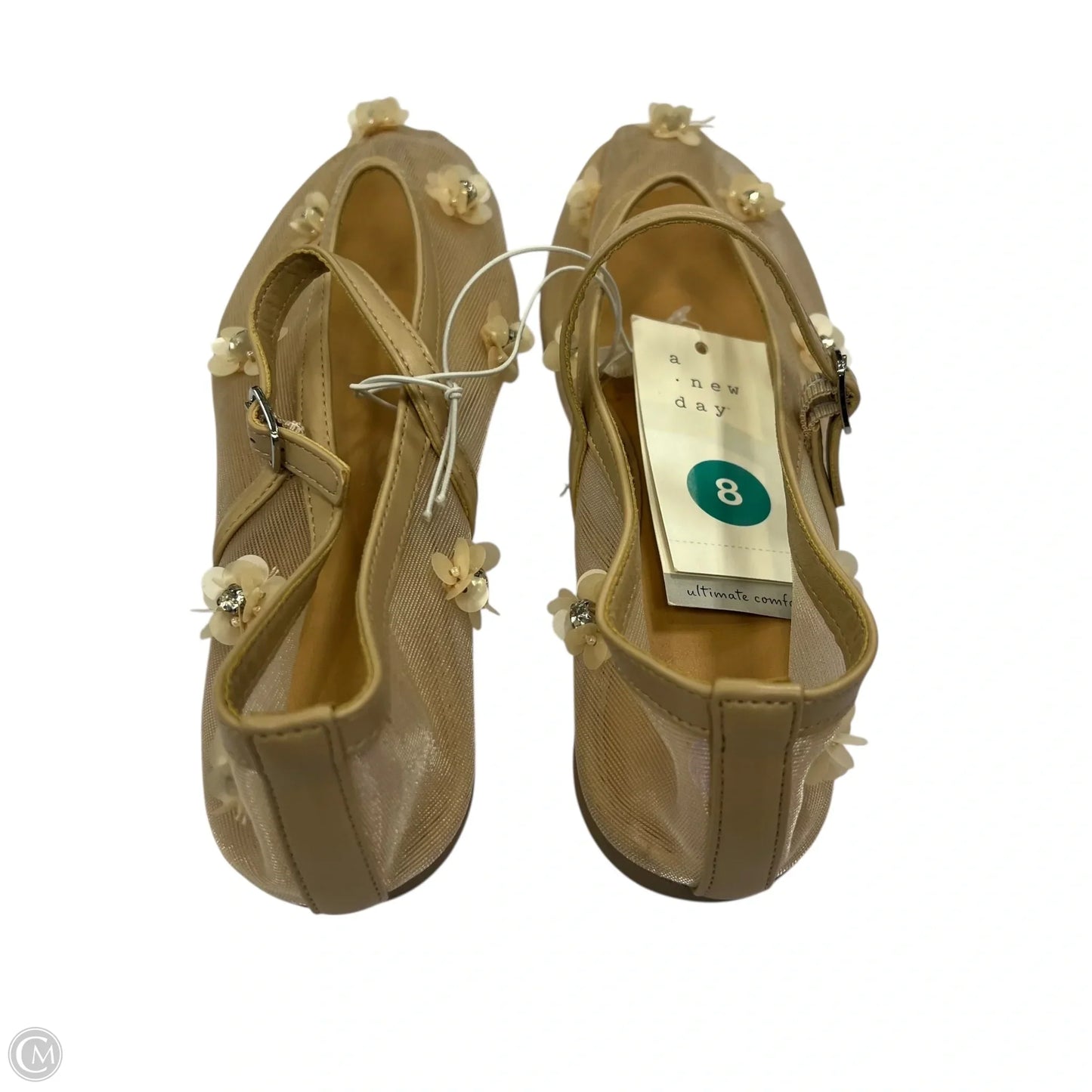 Shoes Flats By A New Day In Cream, Size: 8