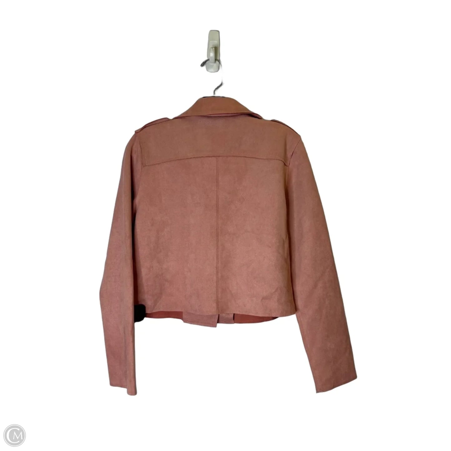Jacket Moto By Hyfve In Pink, Size: L