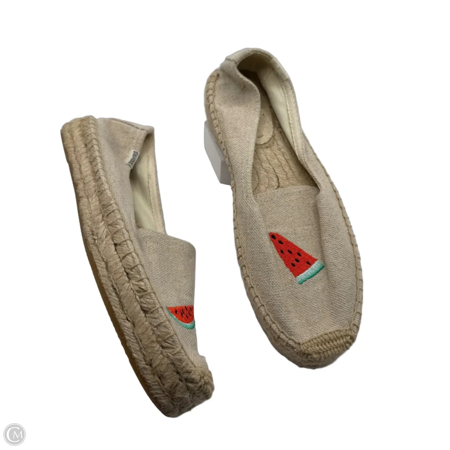 Shoes Flats By Soludos In Cream, Size: 9