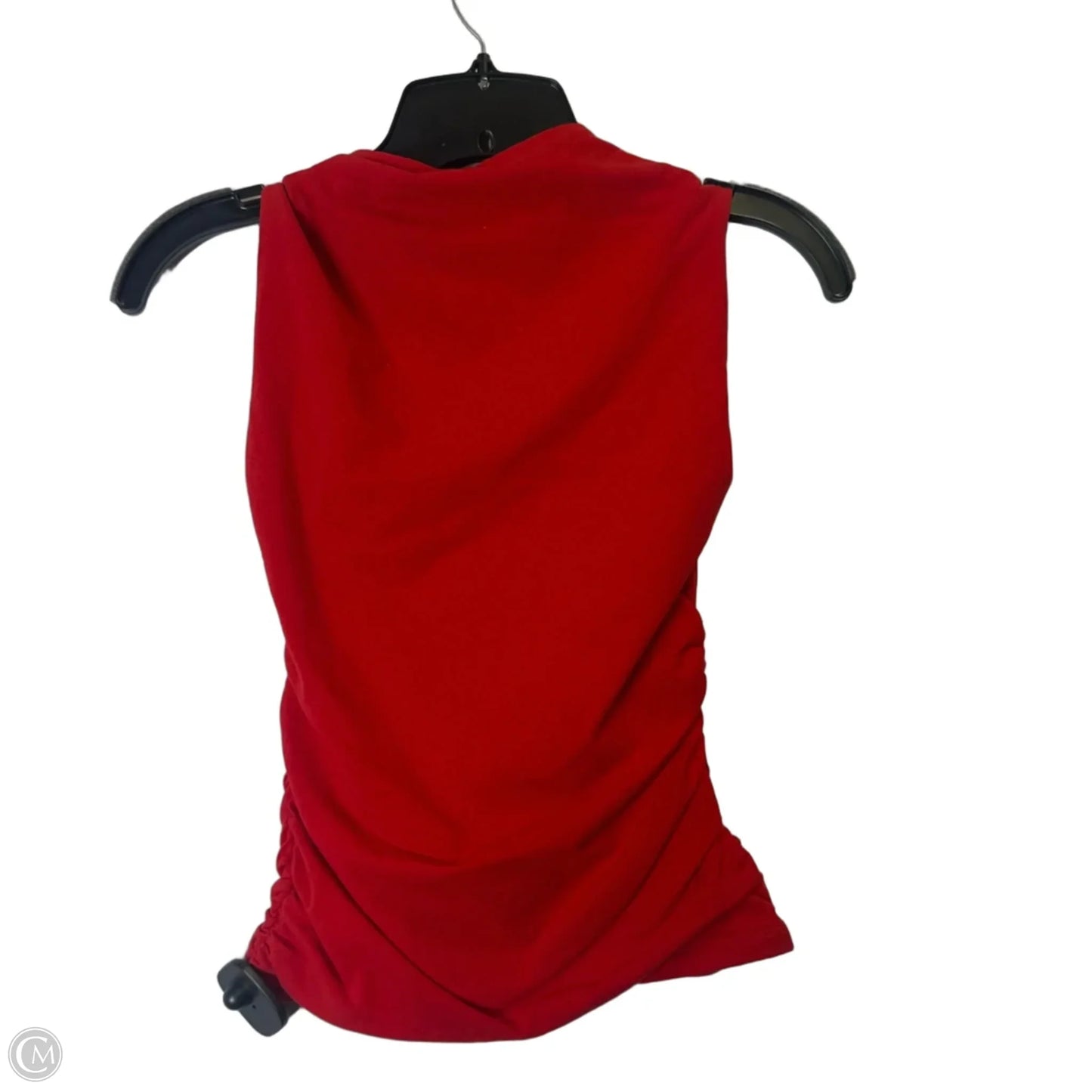 Top Sleeveless By Abercrombie And Fitch In Red, Size: S